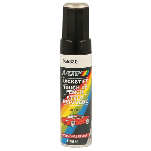 MoTip Kompakt Lackstift 12 ml 955330 silber metallic